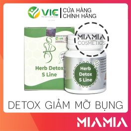 Detox Cell Thảo Mộc Thiên Nhiên Herb Detox S Line VIC Chính Hãng