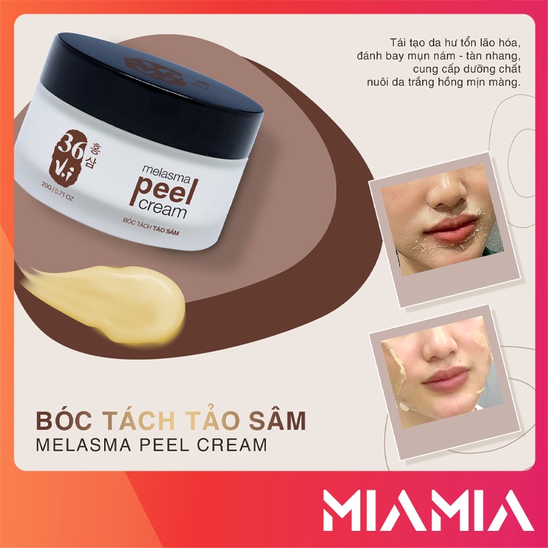 Kem Face Peel Da Tảo Sâm Đông Y 36 Vị Meea Organic - 8938534672108